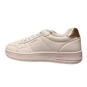 Björn‎ Borg Classic White/Gold Tennis Style Sneaker Women's T2020 Us Sz 11/EU 42